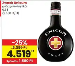 Spar Market Zwack Unicum ajánlat