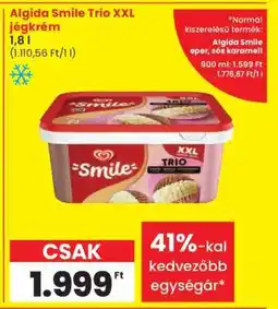 Spar Algida Smile Trio XXL jégkrém ajánlat