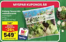 Spar Eisberg Tavasz mix salátakeverék ajánlat