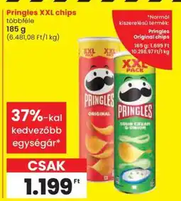 Spar Pringles XXL chips ajánlat