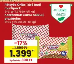 Spar Pöttyös Óriás Túró Rudi Multipack ajánlat