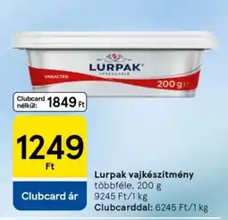 Tesco Lurpak vajkészítmény ajánlat