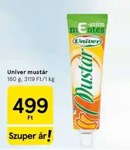 Tesco UNIVER﻿﻿ Mustár ajánlat