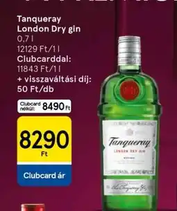 Tesco Tanqueray London Dry Gin ajánlat