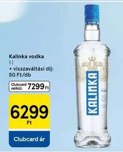 Tesco Kalinka vodka ajánlat