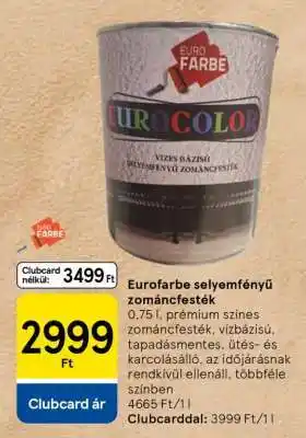 Eurofarbe selyemfényű zománcfesték