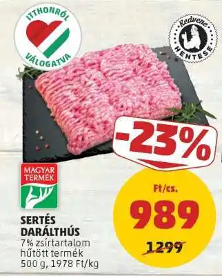 Sertés darálthús