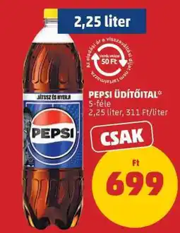 PENNY PEPSI ÜDÍTŐITAL ajánlat