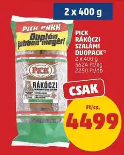 PENNY PICK RÁKÓCZI SZALÁMI DUOPACK ajánlat