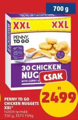 PENNY PENNY TO GO CHICKEN NUGGETS XXL ajánlat