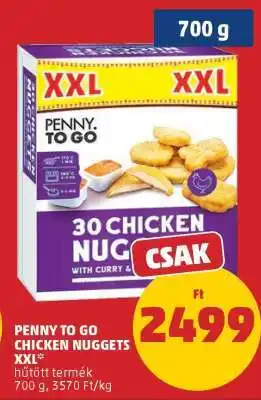PENNY PENNY TO GO CHICKEN NUGGETS XXL ajánlat
