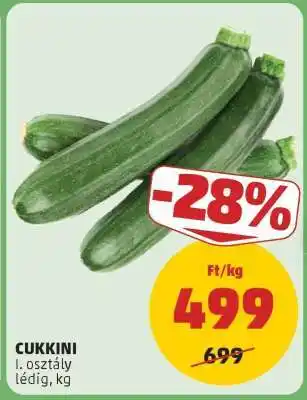 PENNY Cukkini ajánlat