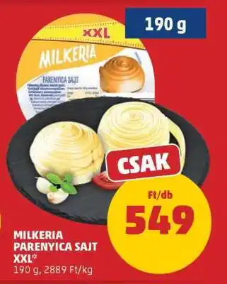PENNY Milkeria Parenyica Sajt XXL ajánlat