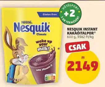 PENNY Nesquik Instant Kakaóitalpor ajánlat