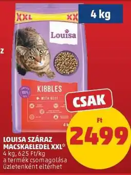 PENNY Louisa Száraz Macskaeledel XXL ajánlat
