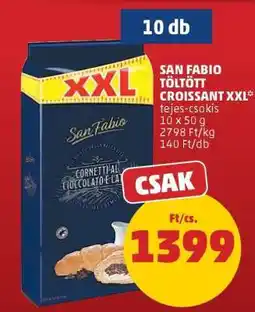 PENNY San Fabio Töltött Croissant XXL ajánlat