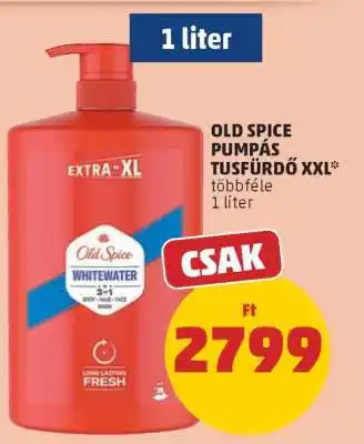 PENNY Old Spice Pumpás Tusfürdő XXL ajánlat