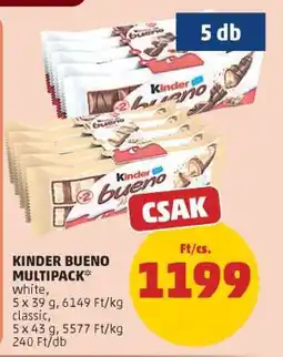 PENNY Kinder Bueno multipack ajánlat