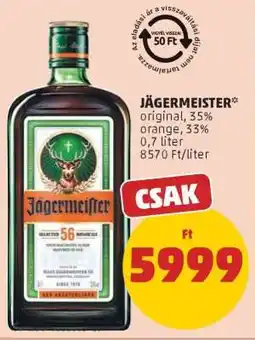 PENNY Jägermeister ajánlat