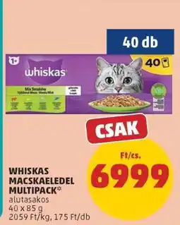 PENNY Whiskas Macskaeledel Multipack ajánlat