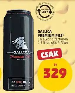 PENNY Gallica Premium Pils ajánlat