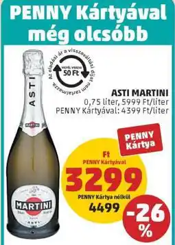 PENNY ASTI MARTINI ajánlat