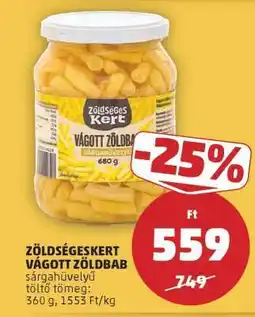 PENNY Zöldségeskert Vágott Zöldbab ajánlat