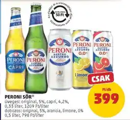 PENNY Peroni sör ajánlat