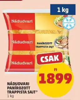 PENNY Nádudvari Panírozott Trappista Sajt ajánlat