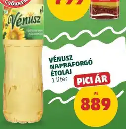 PENNY VÉNUSZ Napraforgó-étolaj ajánlat