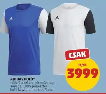 PENNY ADIDAS POLÓ ajánlat