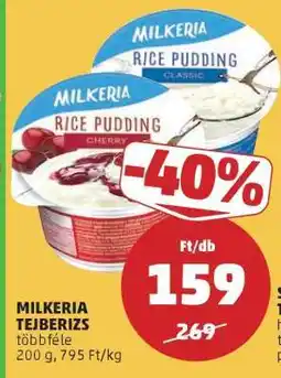 PENNY Milkeria Tejberizs ajánlat