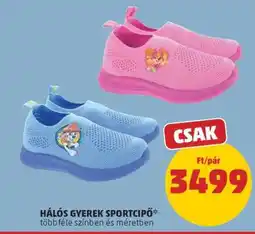 PENNY Hálós gyerek sportcipő ajánlat
