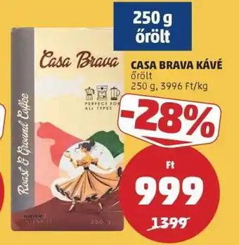 PENNY CASA BRAVA KÁVÉ ajánlat