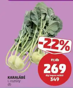 PENNY Karalábé ajánlat