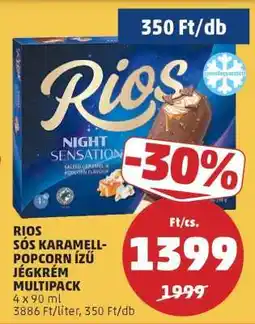 PENNY RIOS SÓS KARAMELL-POPCORN ÍZŰ JÉGKRÉM MULTIPACK ajánlat