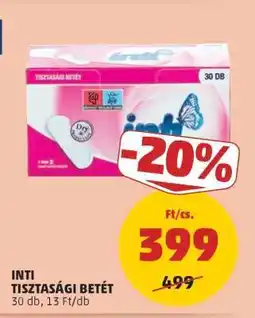 PENNY INTI TISZTASÁGI BETÉT ajánlat