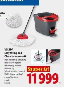 Lidl Vileda Easy Wring and Clean felmosószett ajánlat