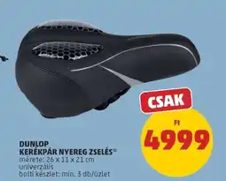 PENNY Dunlop Kerékpár Nyereg Zselés ajánlat