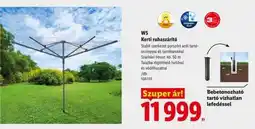 Lidl W5 Kerti ruhaszárító ajánlat