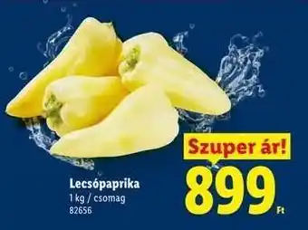Lidl Lecsópaprika ajánlat