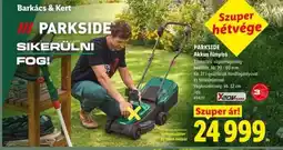Lidl PARKSIDE Akkus fűnyíró ajánlat