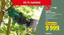 Lidl PARKSIDE Akkus metszőolló ajánlat