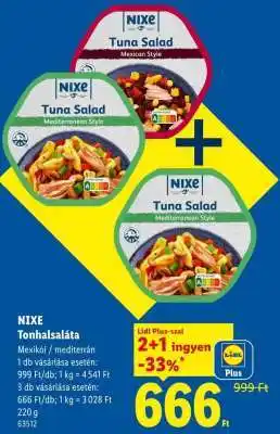 NIXE Tonhalsaláta