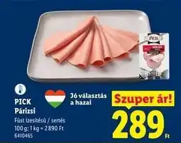 Lidl PICK Párizsi ajánlat
