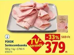 Lidl Pikok Sertéscombsonka ajánlat