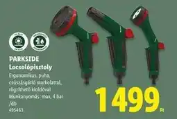 Lidl Parkside Locsolópisztoly ajánlat