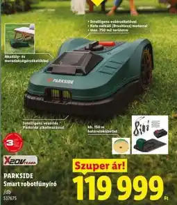 Lidl Parkside Smart robotfűnyíró ajánlat
