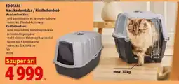 Lidl ZOOFARI Macskaalomtálca / kisállathordozó ajánlat