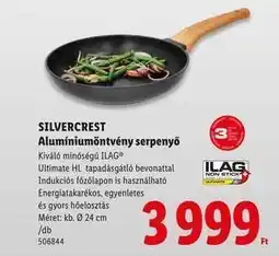 Lidl SILVERCREST Alumíniumöntvény serpenyő ajánlat